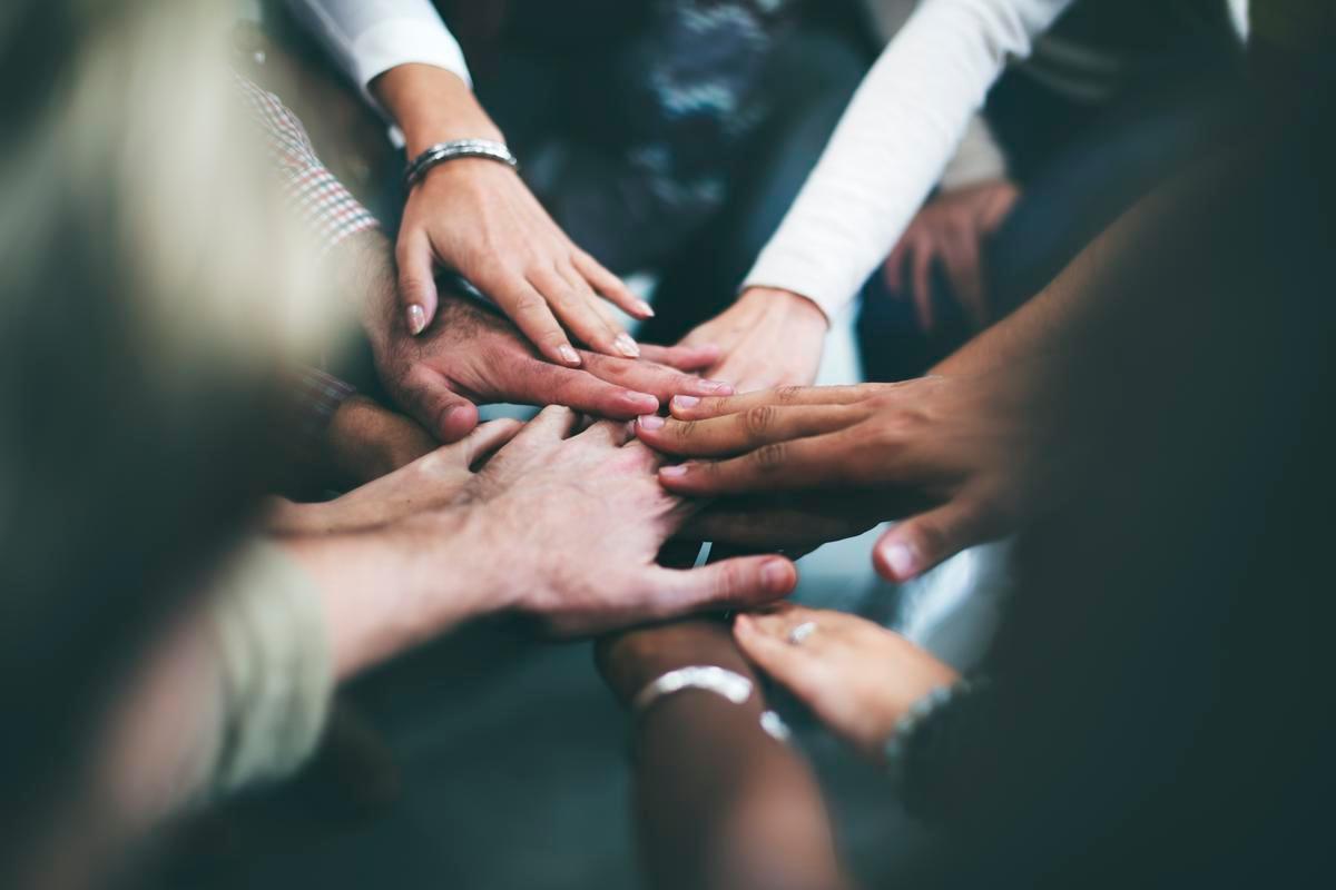 Business partners working together
